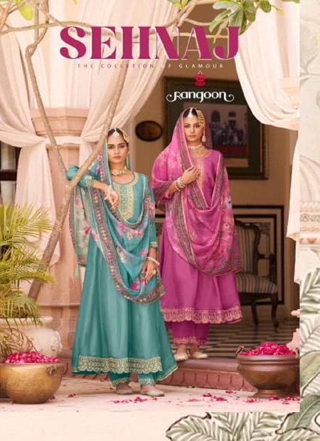 Sehnaj By Rangoon Silk Wholesale Anarkali Kurtis Set Suppliers In Mumbai
